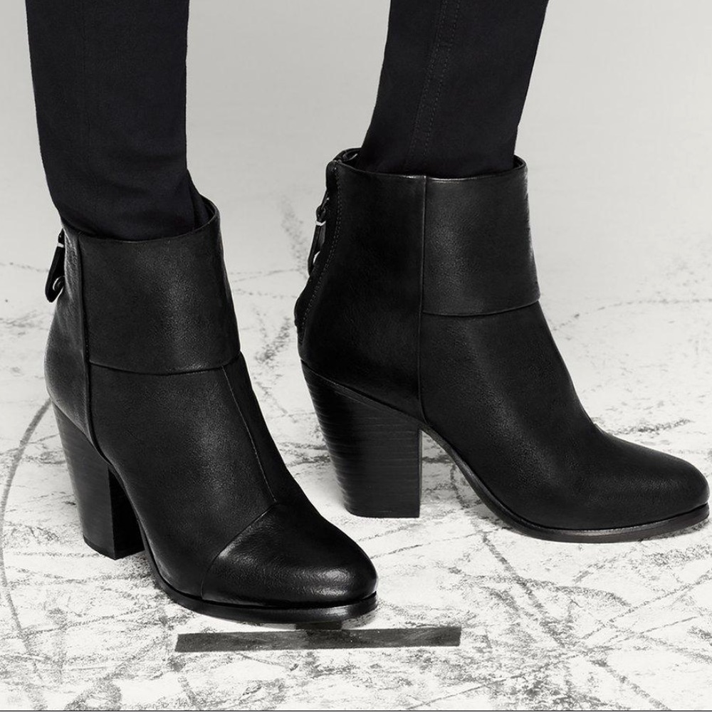 Rag & Bone Newbury booties black 38